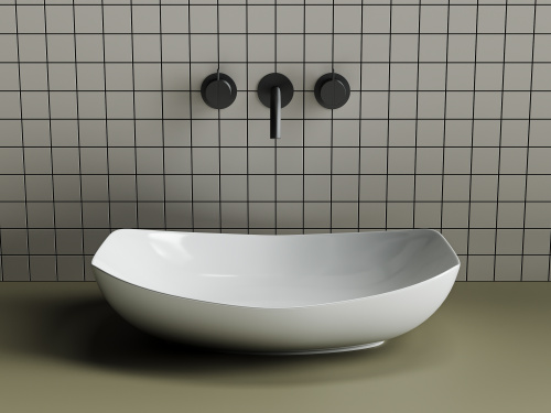 Раковина Ceramica Nova ELEMENT 56 см CN5016 накладная цвет белый - фото 2