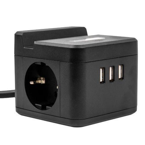 Удлинитель Uniel S-GCD2-1,5SBUH BLACK - фото 4