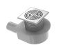 Душевой трап Boheme Smart Design 984-15-CR 15х15 хром