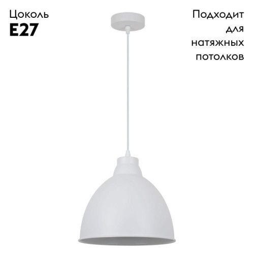 Светильник подвесной Arte Lamp Braccio (Браццио) A2055SP-1WH - фото 2
