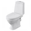 Унитаз-компакт напольный с бачком Santeri Прайм 1P2054S0000BF белый с сиденьем каскадный смыв