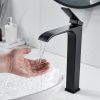 Смеситель для раковины Shevanik S4011H на столешницу черный