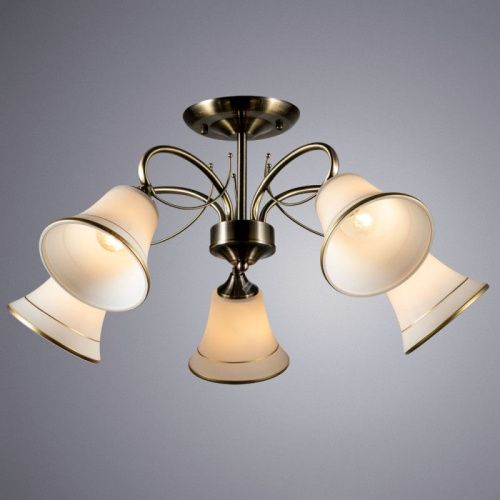 Люстра на штанге Arte Lamp Blossom (Блоссом) A2709PL-5AB - фото 2