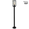 Садовый светильник Arte Lamp Toronto (Торонто) A1036PA-1BK