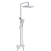 Душевая стойка Rose R2736F настенная цвет белый
