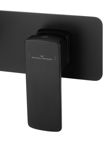Смеситель для раковины Wonzon & Woghand Edge WW-88869003-MB встраиваемый в стену черный