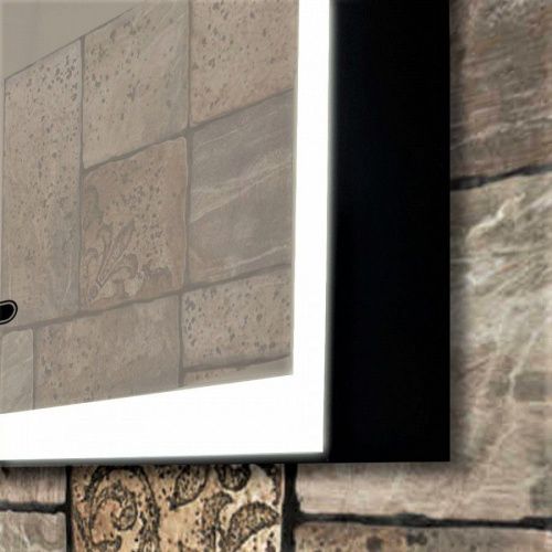 Зеркало с подсветкой Maretti UM146080P33EL 60х80 цвет черный - фото 5