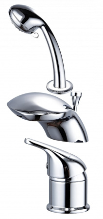 Смеситель Aquanet Practic AF111-63B на борт ванны хром без термостата