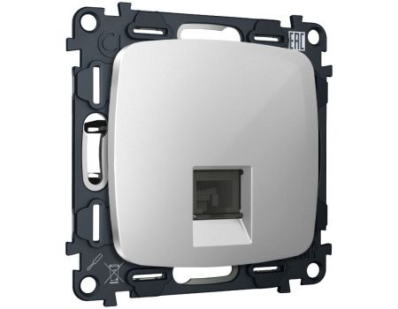 Комплект механизма компьютерной розетки Ambrella Volt MO412005