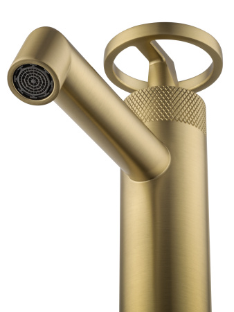 Смеситель Wonzon & Woghand WW-H1065-BG на раковину/столешницу золото