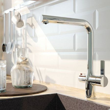 Смеситель для кухни IDDIS Pure PURSBFLi05 на мойку хром