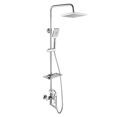 Душевая стойка Rossinka RS50 RS50-46 настенная с термостатом