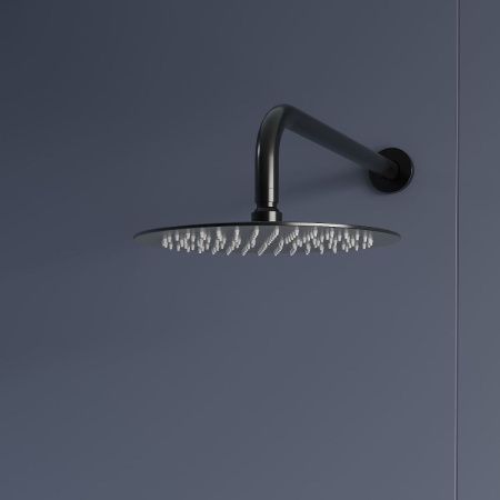 Душевая система RGW Shower Panels 511408370-04 встраиваемая в стену цвет черный с термостатом