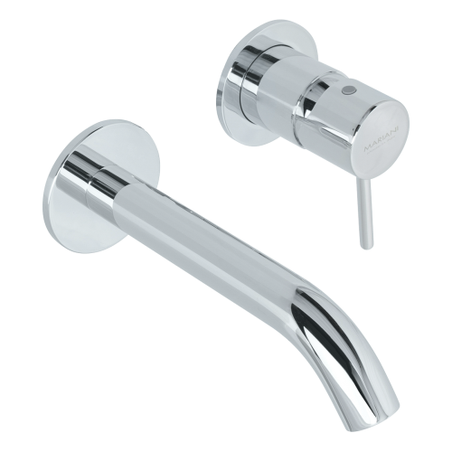 Смеситель для раковины Mariani Next B00565NSP встраиваемый в стену хром - фото 2