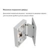 Зеркало-шкаф Alavann Cosmetic ALV1174001 50х80 подвесной цвет белый