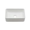 Раковина из сантехнического фарфора Melana 320319-805 40х20 накладная цвет белый без отверстий под смеситель