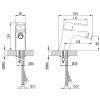 Смеситель LeMark Unit LM4508C на биде хром
