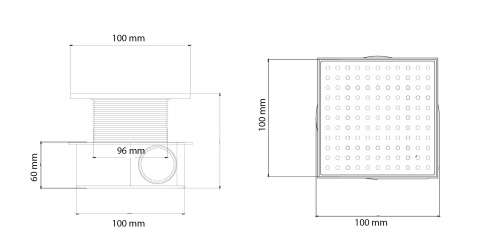 Душевой трап Boheme Smart Design 984-10-MG - фото 2