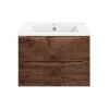 Тумба под раковину Vincea Mia VMC-2MC700RW 70х50 подвесная цвет коричневый