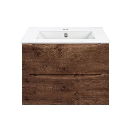 Тумба под раковину Vincea Mia VMC-2MC700RW 70х50 подвесная цвет коричневый
