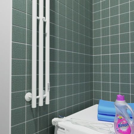 Полотенцесушитель электрический Маргроид Inaro Inaro3v-12012-1049-9016R 15х120 белый