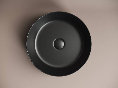 Раковина Ceramica Nova ELEMENT 39 см CN6022MB накладная цвет черный матовый - фото 5