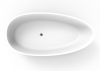 Ванна из искусственного камня Timo RALI RALI1700 170х80 отдельностоящая овальная