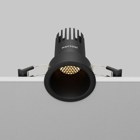 Светильник встраиваемый Maytoni Technical Dip DL116-10W-2.7K-B