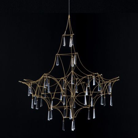 Светильник подвесной Delight Collection Lucciola (Луцциола) MD18001068-1E matt gold