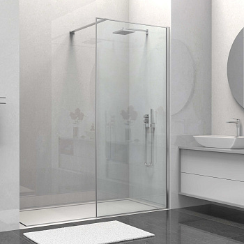 Душевая перегородка Vincea Walk in HS VSW-1HS900CL 90х200 стекло прозрачное профиль хром глянцевый