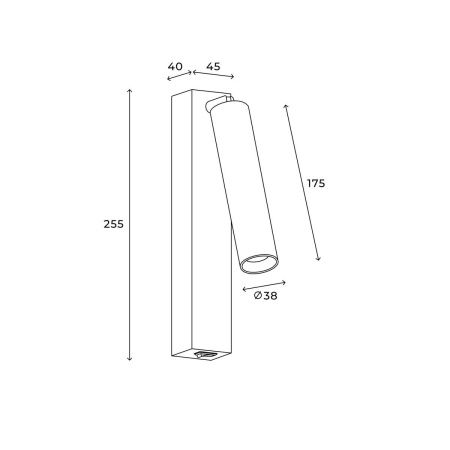 Светильник настенный Hesby Lighting Edge (Едге) HSBL_0209