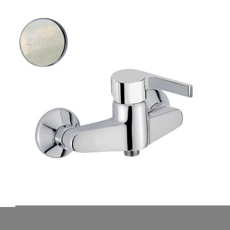 Смеситель для ванны и душа Webert DoReMi DR870102345 настенный никель