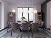 Светильник подвесной Lumina Deco Orito (Орито) LDP 1219-300 WT+WT