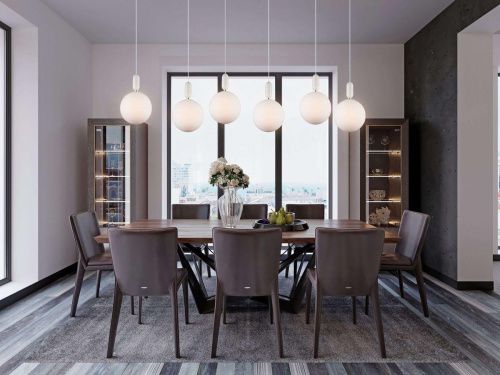 Светильник подвесной Lumina Deco Orito (Орито) LDP 1219-300 WT+WT - фото 3