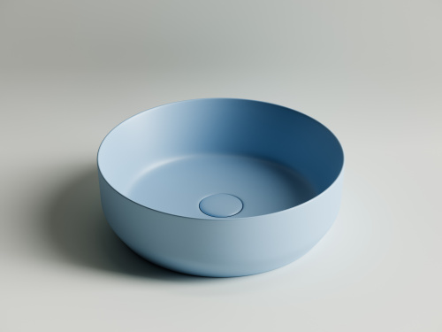 Раковина Ceramica Nova ELEMENT 39 см CN6022ML накладная цвет голубой матовый - фото 3