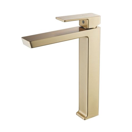 Смеситель для раковины Rose R1811G-1 на столешницу золото - фото 2