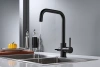 Смеситель для кухни Shevanik S228H на мойку черный