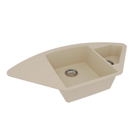 Кухонная мойка LeMark Irkana 980 9910044 98х50 цвет бежевый поверхность матовая