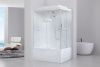 Душевая кабина Royal Bath BP RB8100BP1-T-L 100х80 прямоугольная с крышей ориентация левая