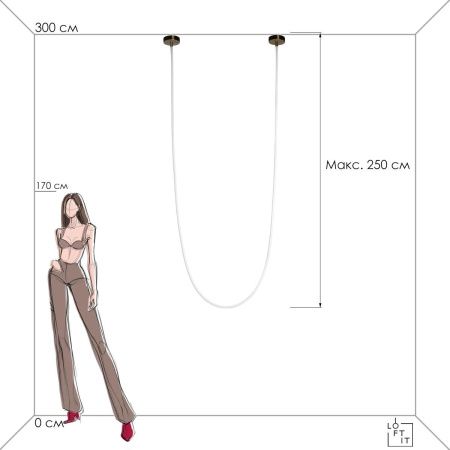 Светильник подвесной Loft It Lori 10230/5000