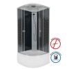 Душевая кабина Niagara Eco 7507 80х80 четверть круга с крышей ориентация универсальная