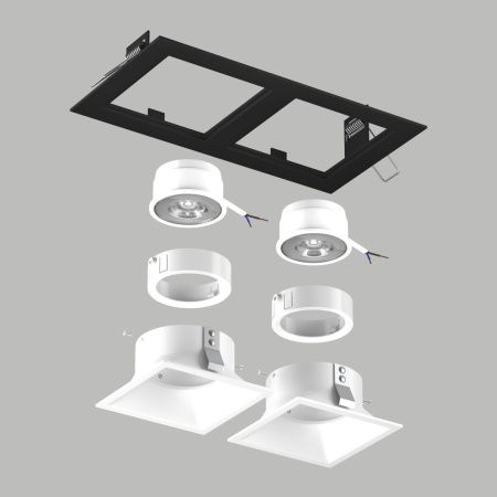 Светильник встраиваемый Lightstar Domino (Домино) D5270606WMOD