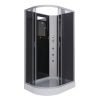Душевая кабина Niagara Classic 35121433RBKG 120х80 асимметричная без крыши ориентация правая