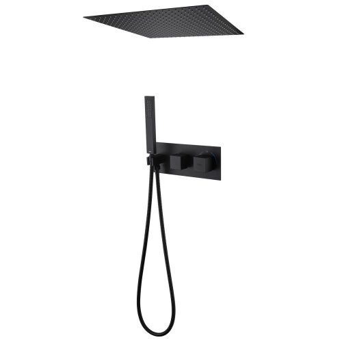 Душевая система ABBER AF8255B встраиваемая в стену с термостатом