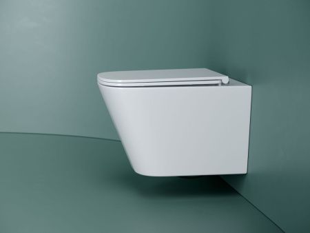 Унитаз подвесной Ceramica Nova UNION CN4009T белый с сиденьем микролифт безободковый смыв торнадо