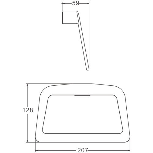 Полотенцедержатель BELZ B90604 - фото 2