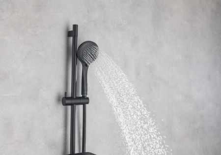 Комплект смесителей Aquatek ВЕГА AQ1033MB настенный черный