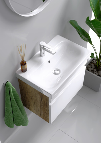 Тумба под раковину Aqwella Smart SRT0105DB 46x32,5x46 подвесная - фото 4