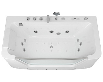 Ванна акриловая гидромассажная Grossman GR-16085 160х85 пристенная прямоугольная с ножками Ванна акриловая гидромассажная Grossman GR-16085 160х85 пристенная прямоугольная с ножками