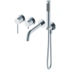 Смеситель для ванны Wonzon & Woghand Stick WW-889017-CR встраиваемый в стену хром